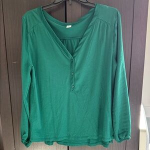 Old Navy Deep Green Women's Blouse